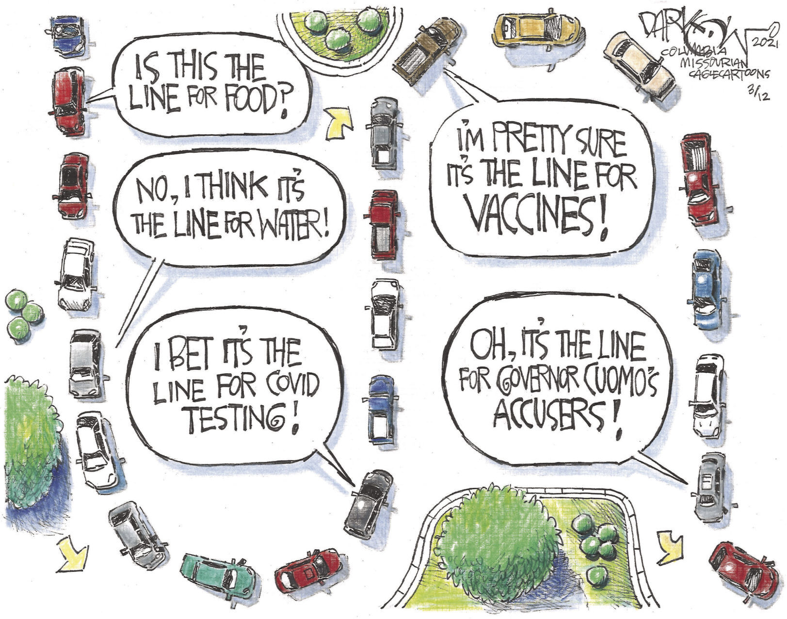Get in line
